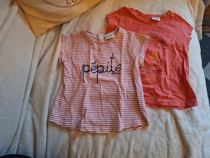 Lot T-shirt TAO 18 mois