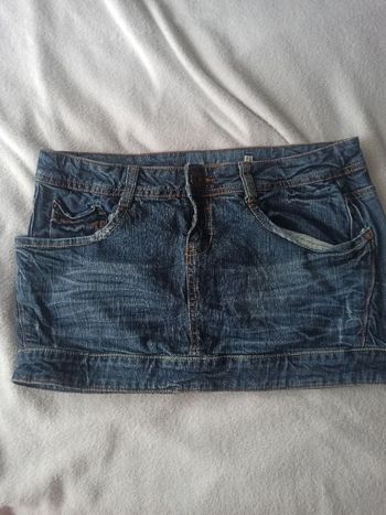 Mini jupe en jean