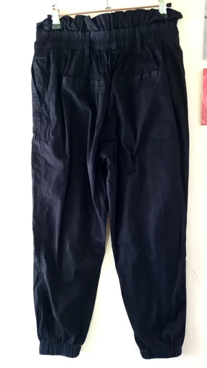 🌸 pantalon 7/8 taille haute, Tally Weijl, taille 38 - photo numéro 3