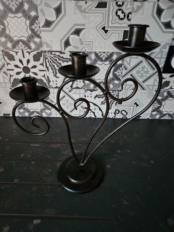 Chandelier en fer forgé