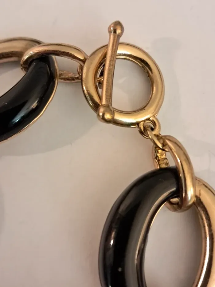Bracelet vintage gros maillons - photo numéro 4