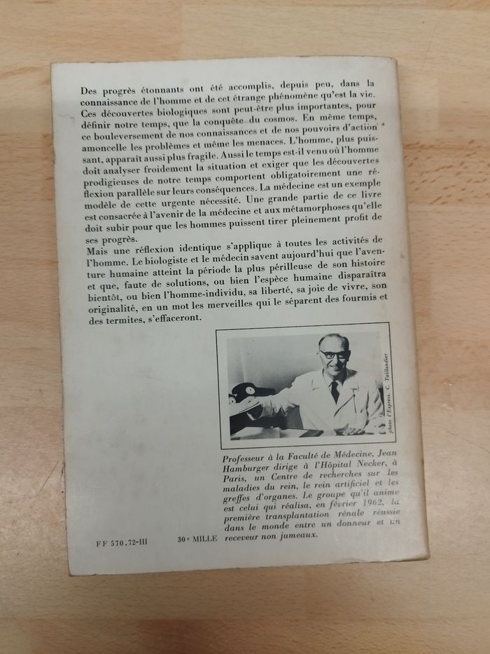jean hamburger

LA PUISSANCE ET LA FRAGILITE

essai sur les métamorphoses de la médecine et de l'homme

flammarion - photo numéro 2