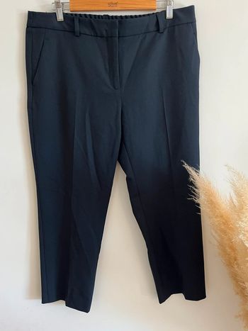 Pantalon de tailleur bleu marine Gérald Darel
