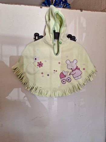 Poncho fille 12 mois