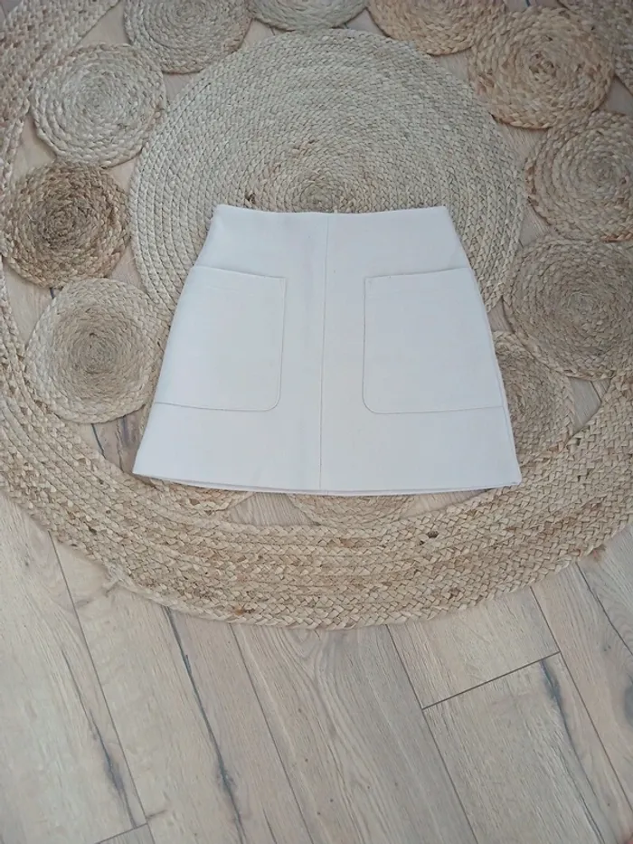 Jupe beige