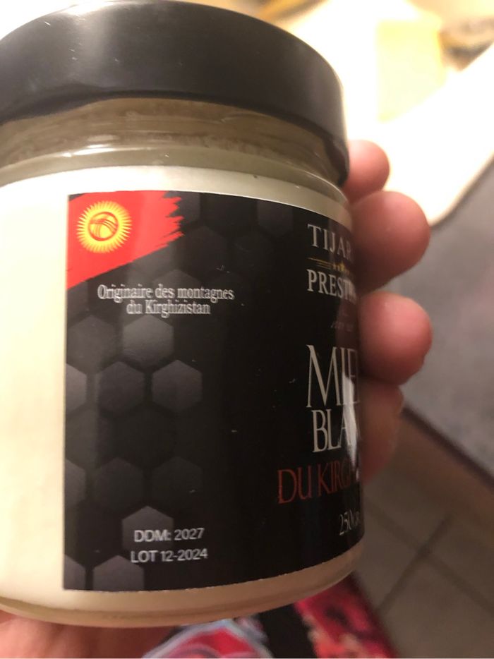 Lot 3 miels blanc du kirghistan - photo numéro 2