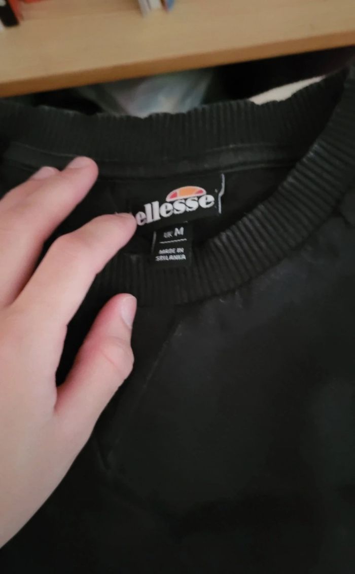 Tee shirt ellesse noir - photo numéro 3