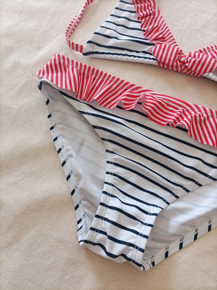 Maillot de bain marinière 10 ans fille orchestra - photo numéro 4