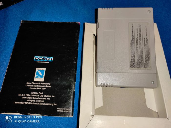 Jurassic Park 2 super Nintendo - photo numéro 8