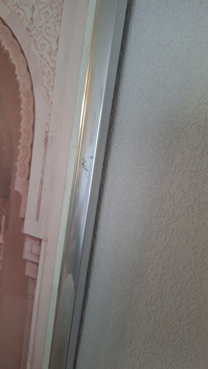 Pêle-mêle 10 cadres style oriental rose et argenté - photo numéro 5