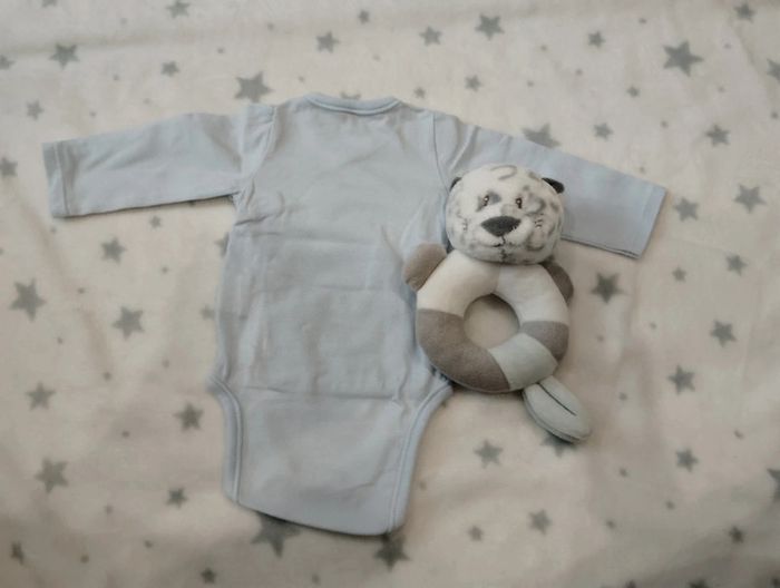 Lot de 3 bodies Cache cœur pour "mini baby" - photo numéro 14