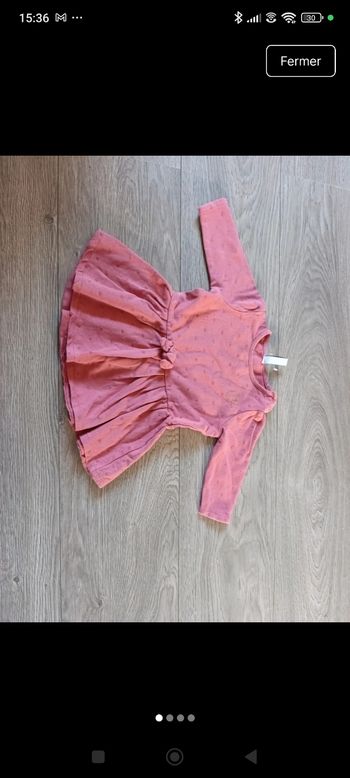 Pull Tunique fille 6 mois