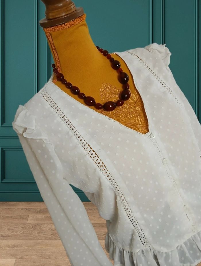 Blouse rétro Zara - photo numéro 3