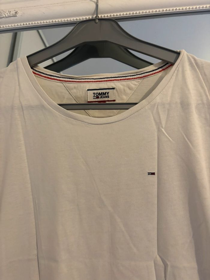 T-shirt blanc Tommy Jeans - Taille S - photo numéro 2