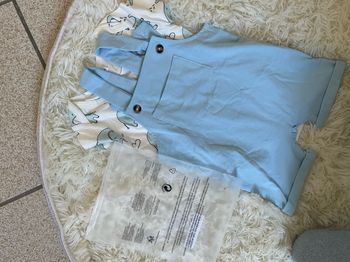 Ensemble baleine bleu