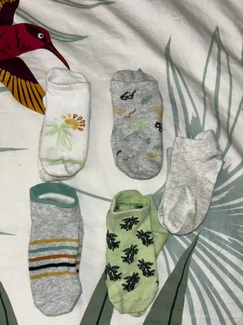 Lot de 5 paires de chaussettes courtes orchestra