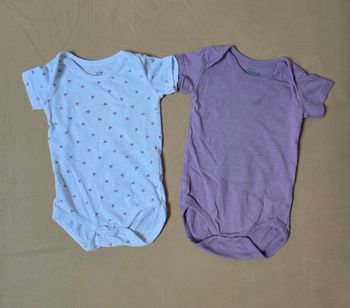 Lot de bodies neufs.  Zeeman. Taille 0/1 mois.
