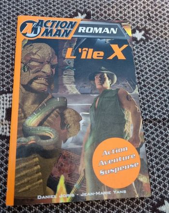Roman Action Man (L'île X) tome1