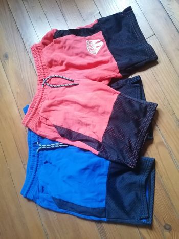 Lot 2 bermudas shorts coton 🧡💙 garçon 12 ans 
