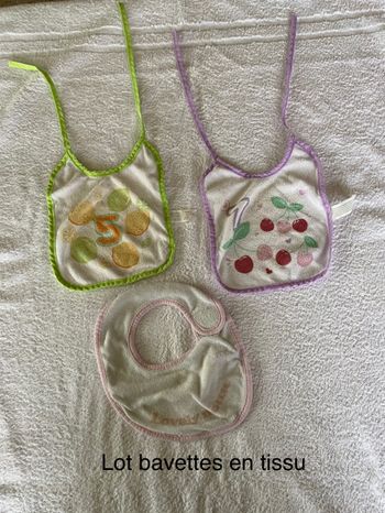 Lot 3 bavettes