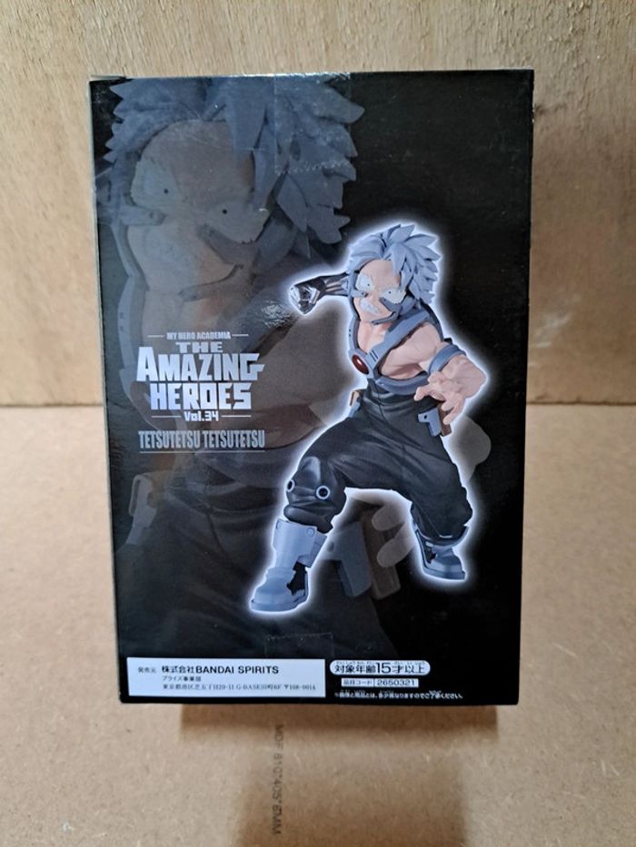 Tetsutetsu figurine my hero academia banpresto - photo numéro 2