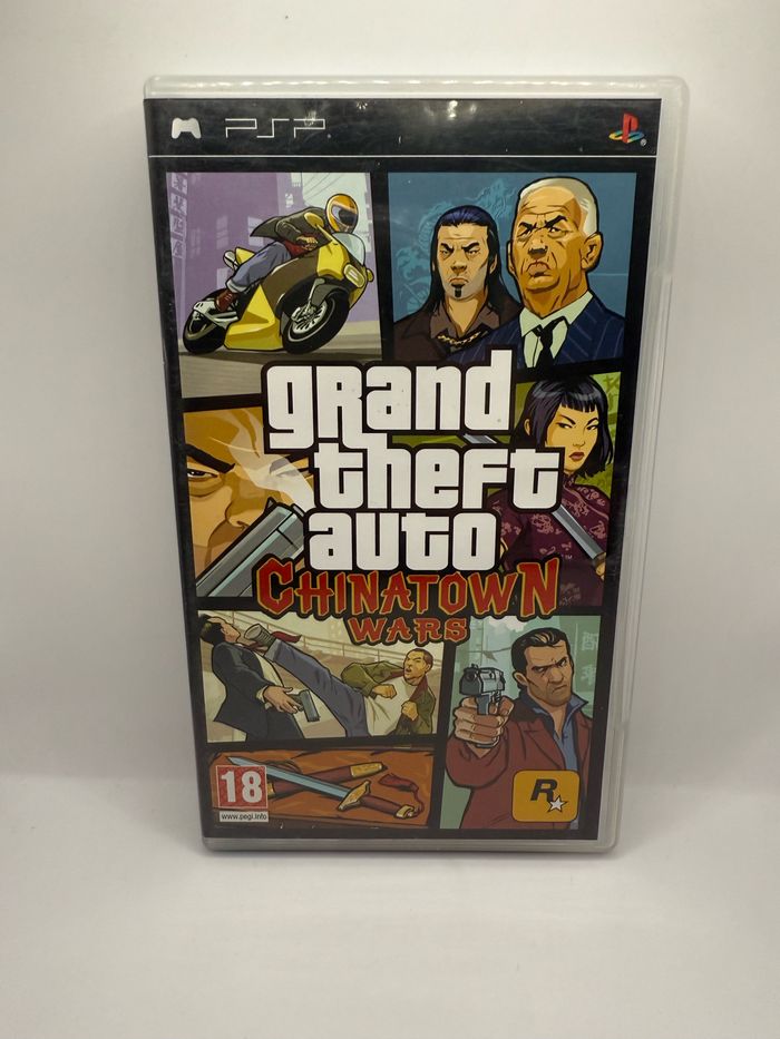 GTA Grand Theft Auto Chinatown Wars Sony PSP PlayStation