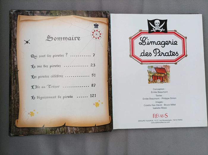 Joli livre "l'imagerie des pirates" - photo numéro 6