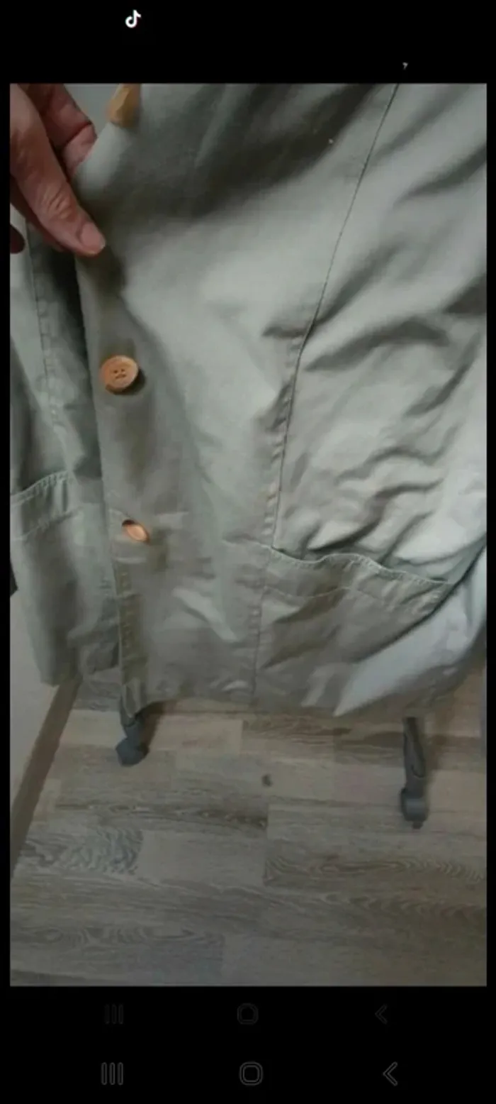 Imperméable vintage taille xl - photo numéro 2