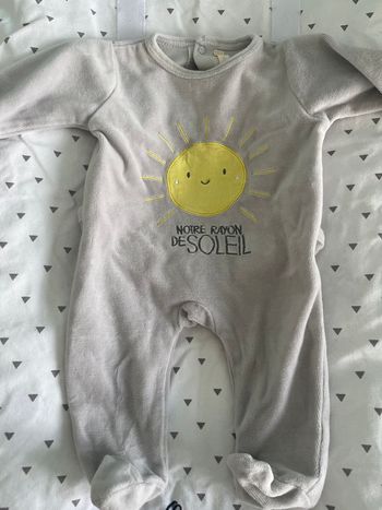 Pyjama bébé 1 mois 