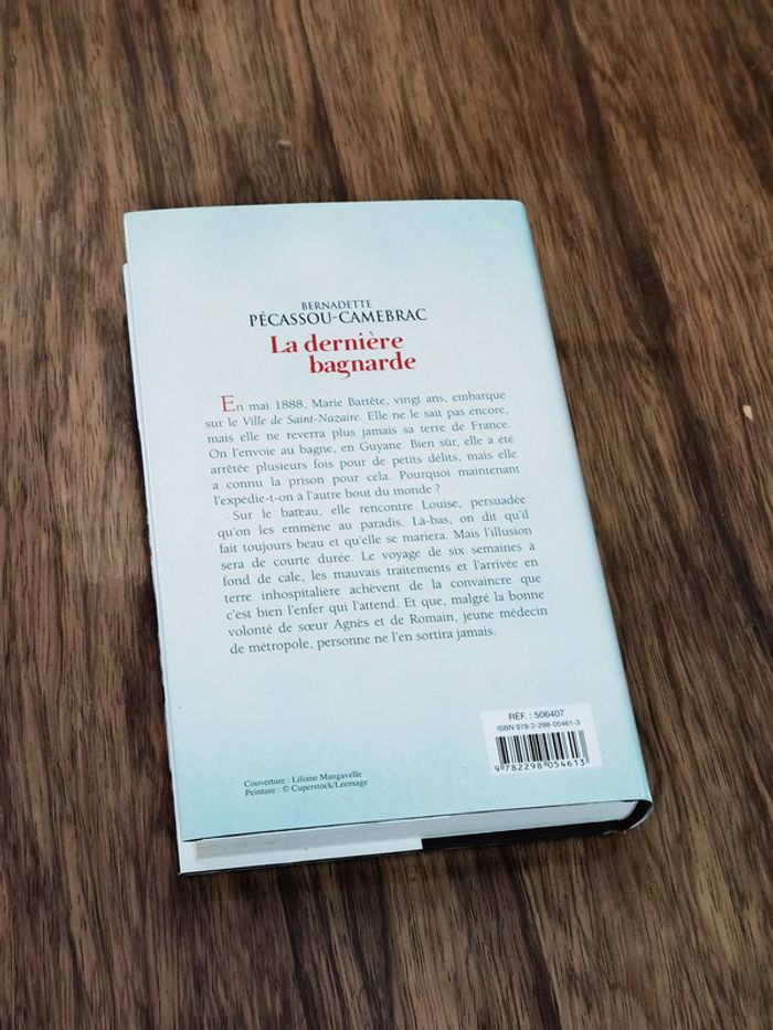 D4317 - livre "la dernière bagnarde" de Pécassou Camebrac - photo numéro 2