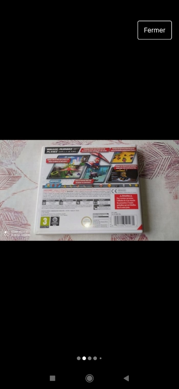 Jeu Nintendo 3DS Mario kart 7 - photo numéro 2