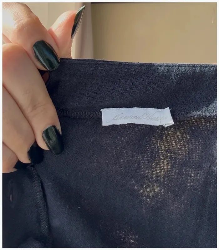 Robe American Vintage bleue marine taille XS très bon état - photo numéro 5