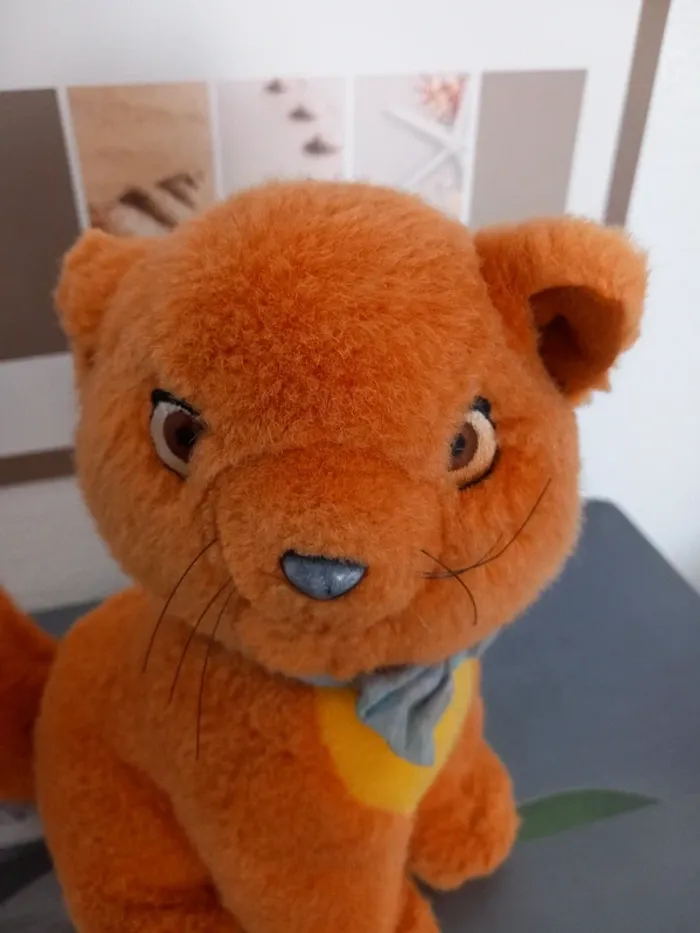 Peluche vintage Toulouse les aristochats Disney - photo numéro 3