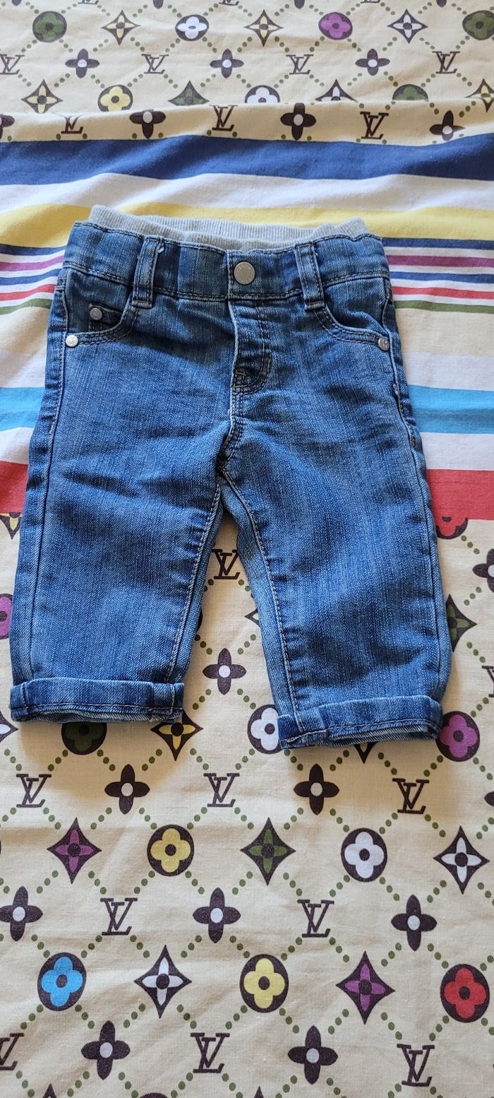 Lot de 5 jeans garçon 3 mois - photo numéro 3