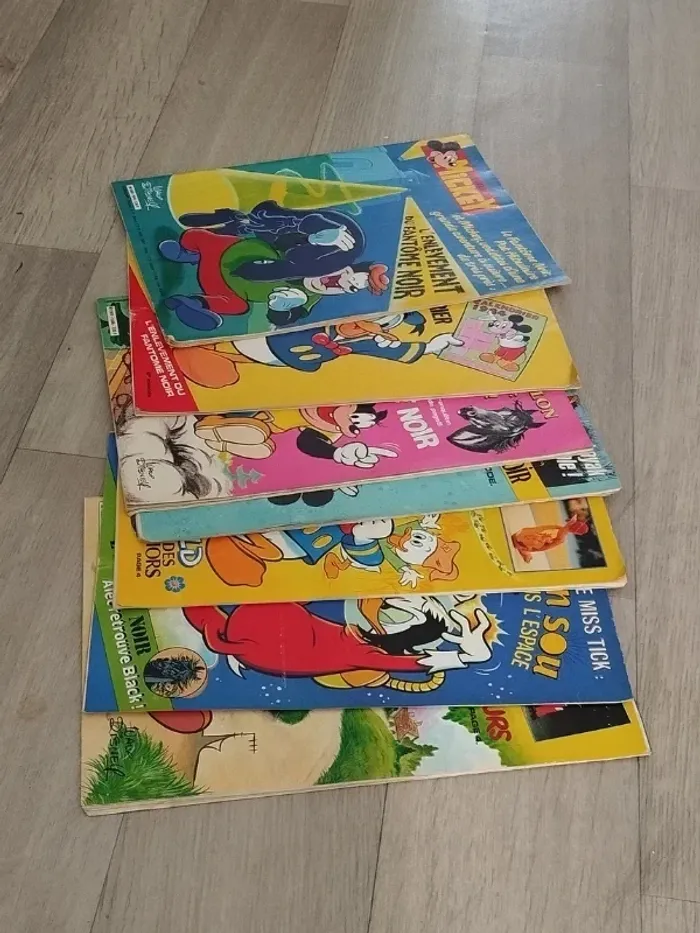 Lot Vintage 7 magazines Journal de Mickey année 1984 L060 - photo numéro 3