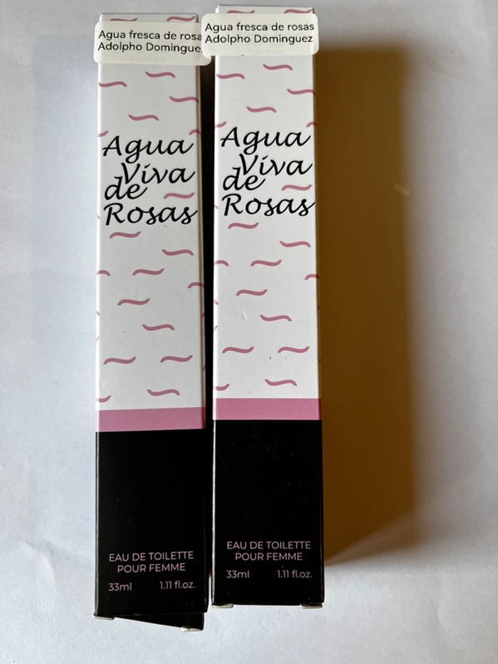 Parfums génériques 33 ml X 2