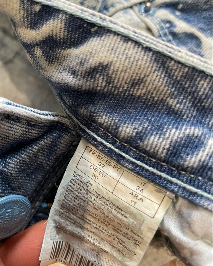 Short Jean Primark Jean Bleu délavé Fille Taille 32 Primark - photo numéro 6