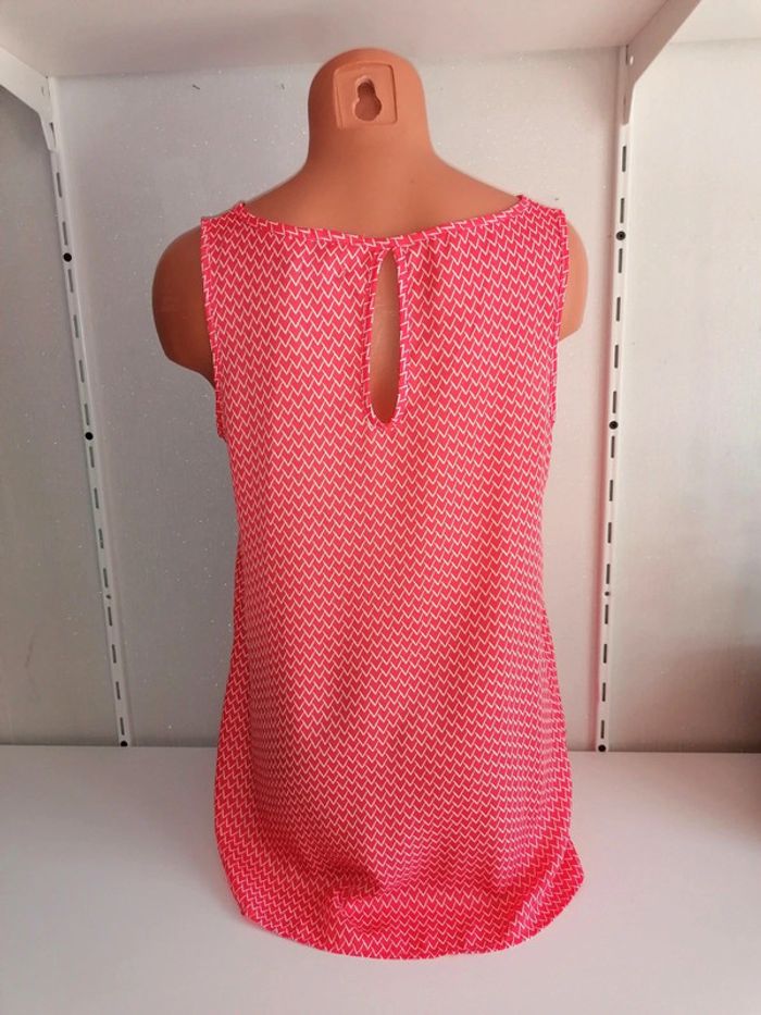 Blouse orangée 38.40 In extenso mesures en photos - photo numéro 3