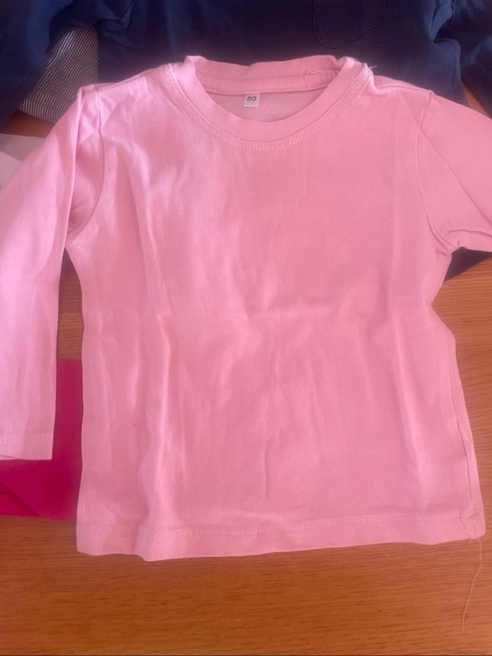 8 t shirt manches longues fille 18 mois - photo numéro 3