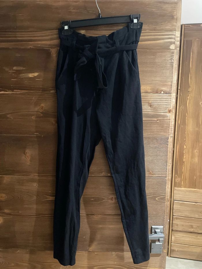 Pantalon taille haute vero moda noir