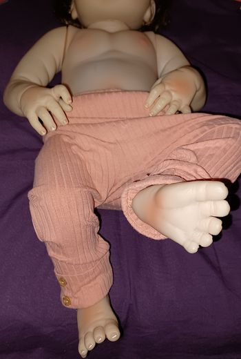 Leggings côtelé bébé fille