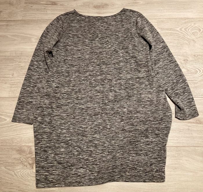 Pull rayé gris - photo numéro 5