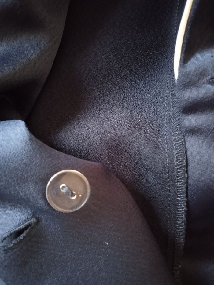 Superbe veste couleur bleu nuit - photo numéro 3