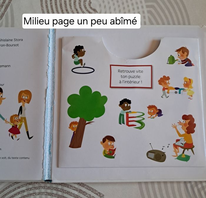 3 livres pour enfant avec puzzle - photo numéro 8