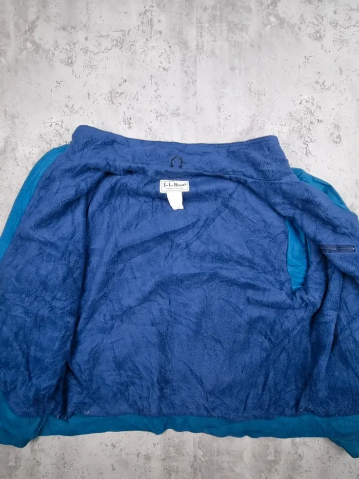 Doudoune bleu L.L. Bean – Taille M Homme (mesures en photos) - photo numéro 3