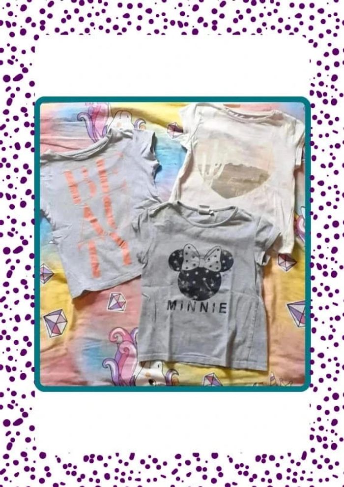 Lot tee-shirt MC 5ans