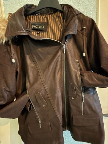 Veste en cuir