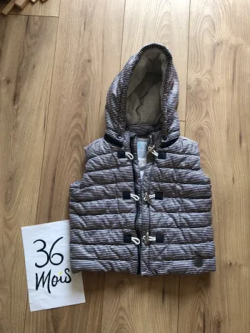 Doudoune sans manches 3ans