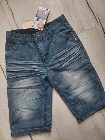 Short en jean effet délavé garçon 10ans neuf