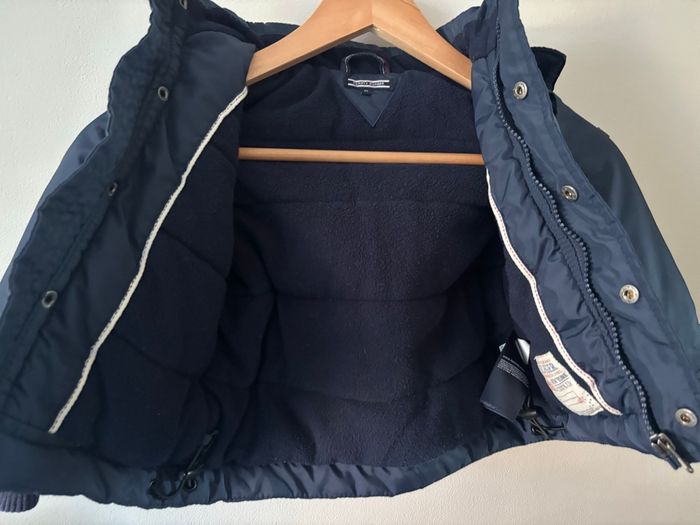 Parka/Manteau Hiver Chaud (doublure polaire) Tommy Hilfiger - Taille 86 (18-24 Mois) en parfait état - photo numéro 3